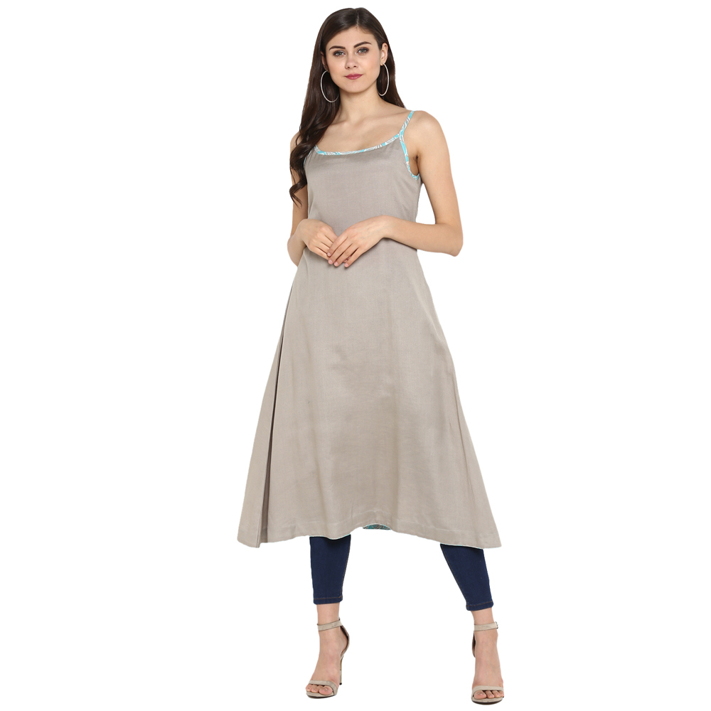 Double Layer Printed Kurtis Bust Size: 36 To 44 Centimeter (Cm)