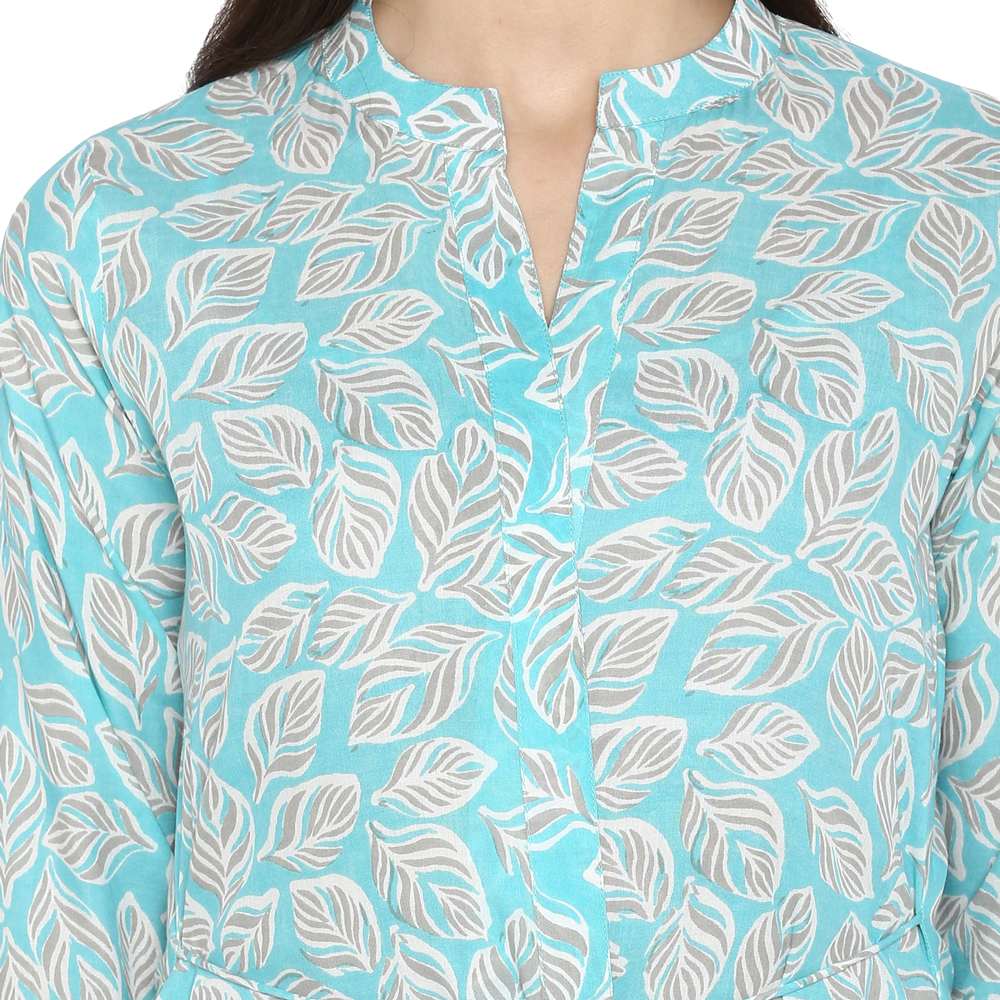 Double Layer Printed Kurtis Bust Size: 36 To 44 Centimeter (Cm)