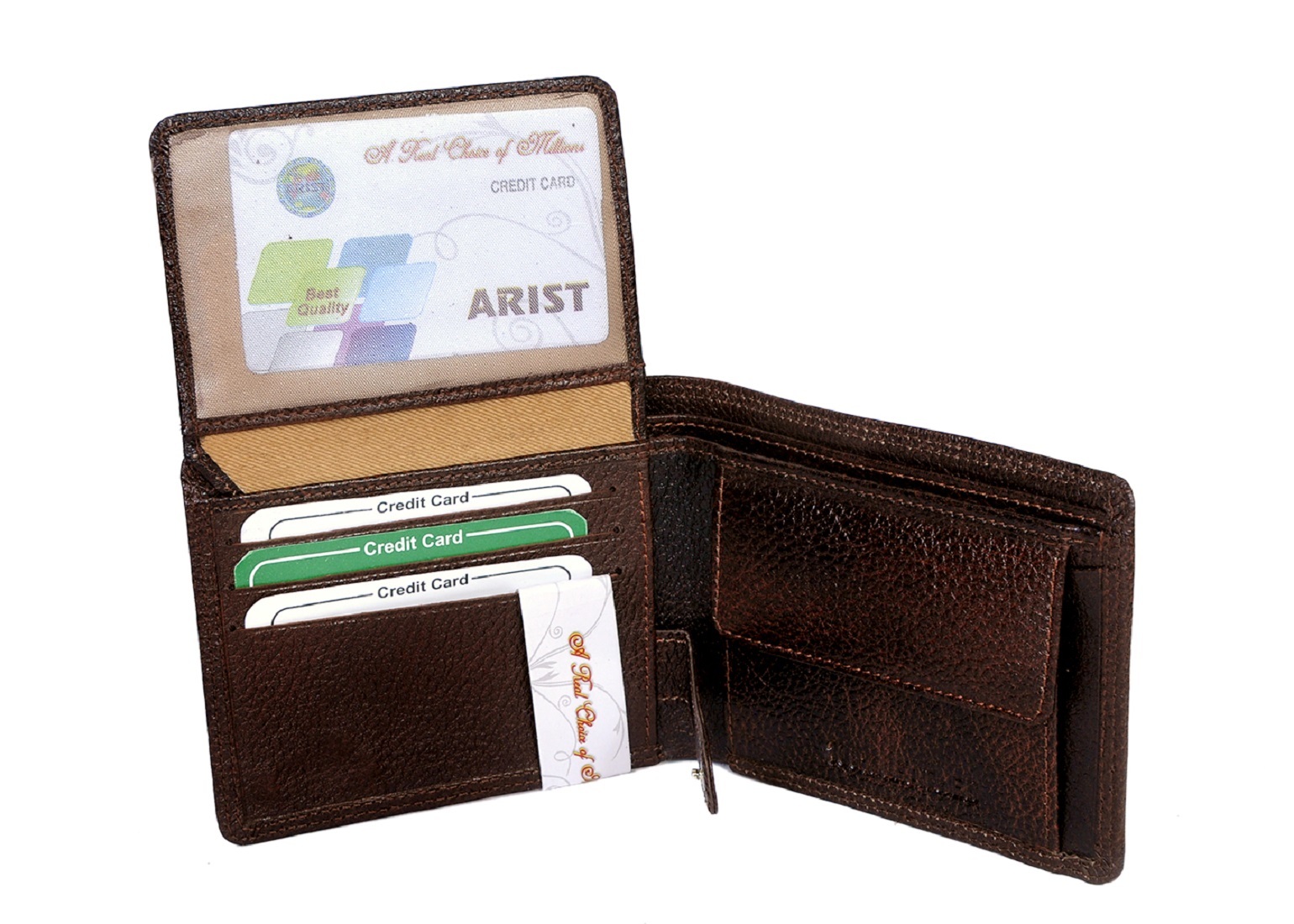 Brown Leather Wallet