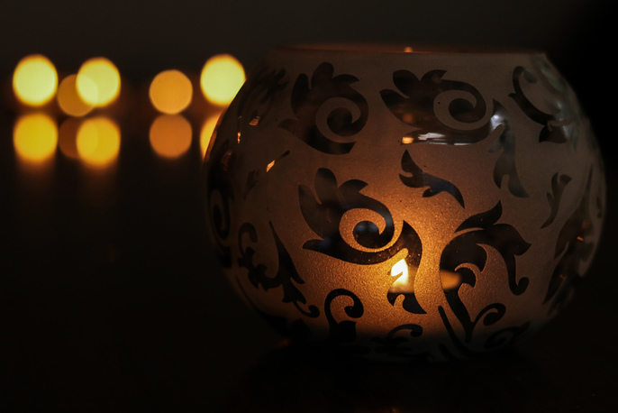 Clear Milky Glass Design