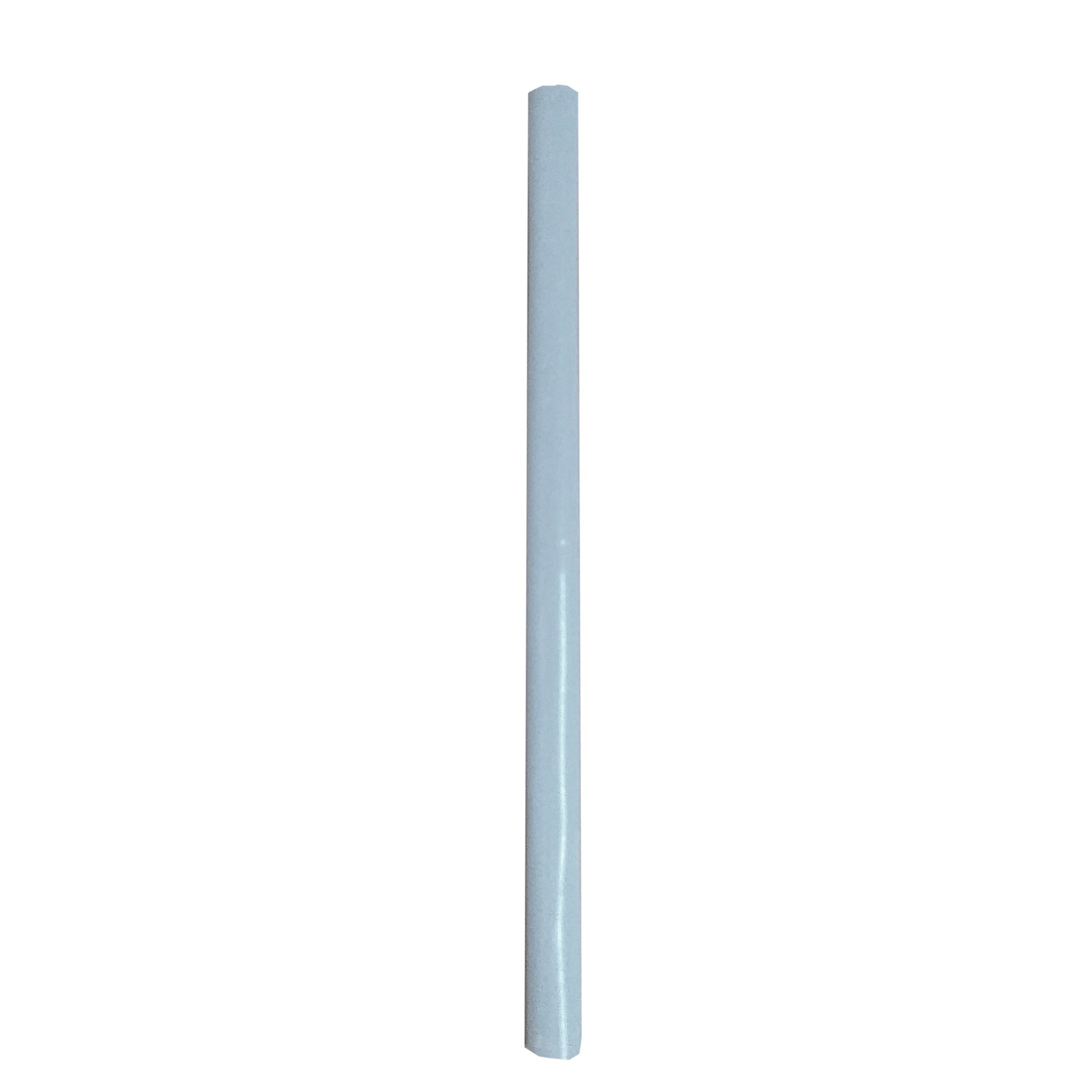 8" 8mm Pla Straw - Plastic Material, 8" X 8mm Size, White Color - Eco-friendly, Reusable, Dishwasher Safe, Perfect For Celebrations And Events