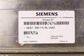 Siemens 6es7 390-1ae80-0aa0 - Fiber Material, Used And Spare Parts With Versatile Applications
