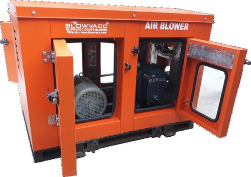 Air Blowers - 220-240V, Medium Pressure | Electric Power Source, 1 Year Warranty, Orange Finish, Industrial Application, Weight 80-100