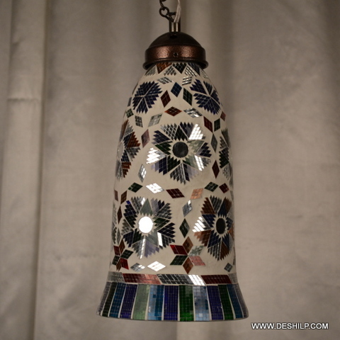 Multicolor Mosaic Wall Lamp