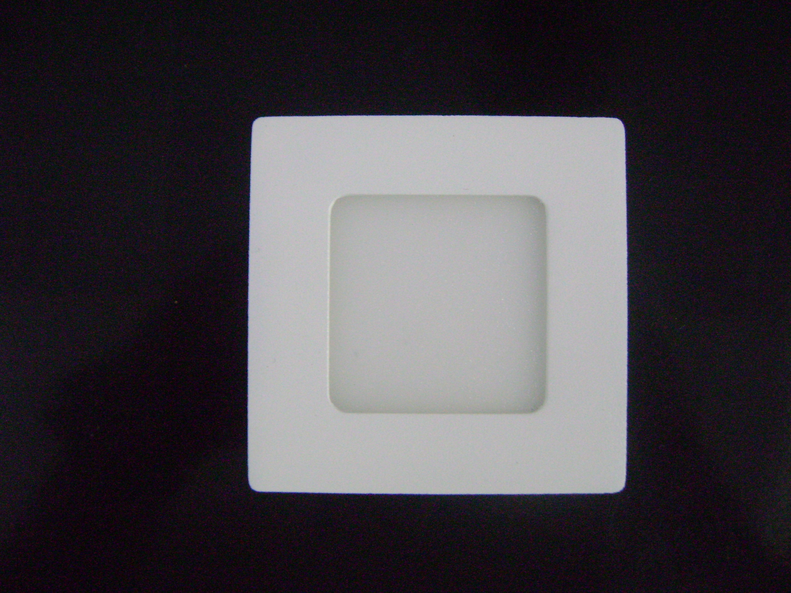3 W Square Light Panel - Dimension (L*w*h): 80 X 80 X 20 Millimeter (Mm)
