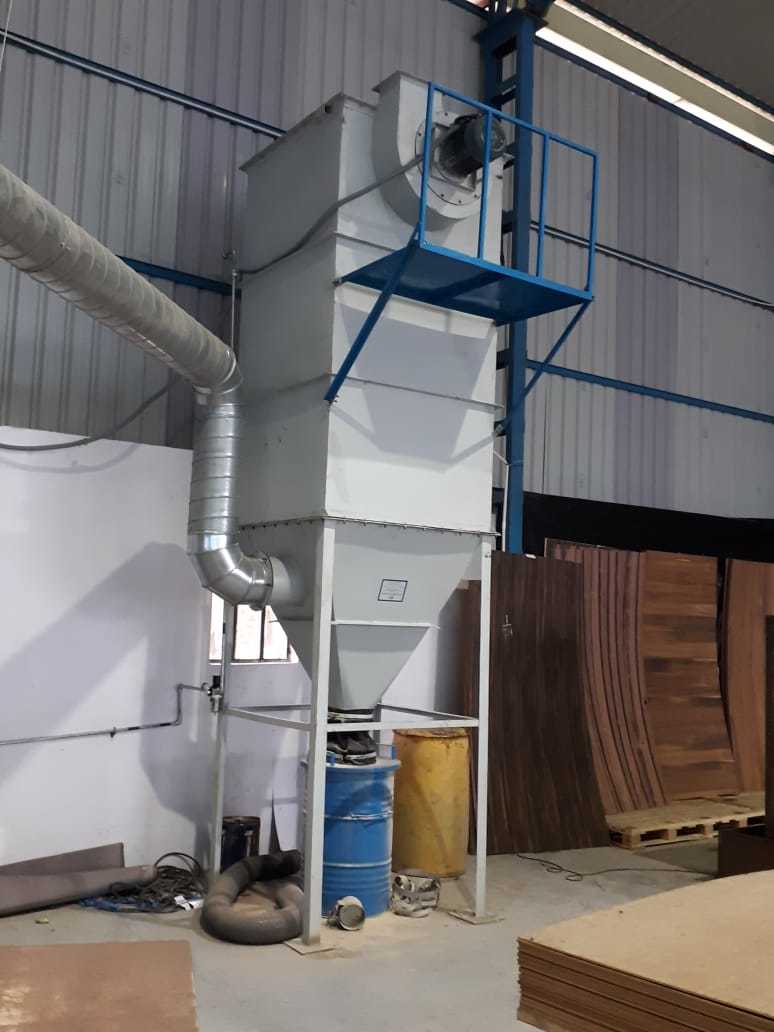 Mild Steel Automatic Pulse Jet Bag Filter Wood Industry