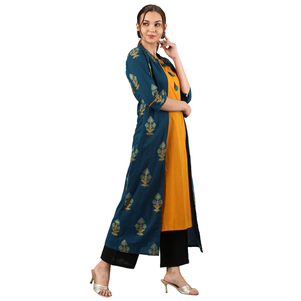Indo Western Kurtis Bust Size: 36 To 44 Inch (In)