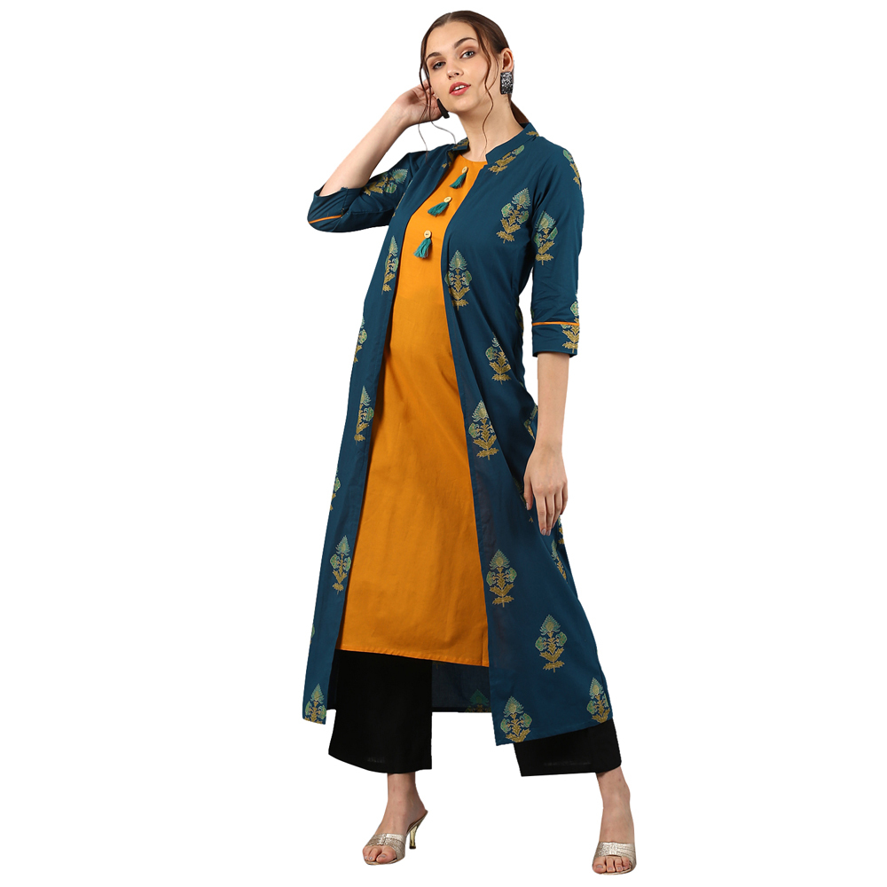 Indo Western Kurtis Bust Size: 36 To 44 Inch (In)