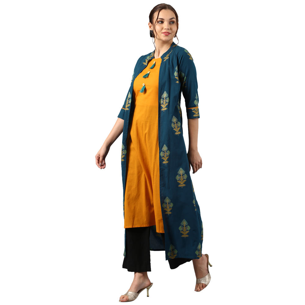 Indo Western Kurtis Bust Size: 36 To 44 Inch (In)