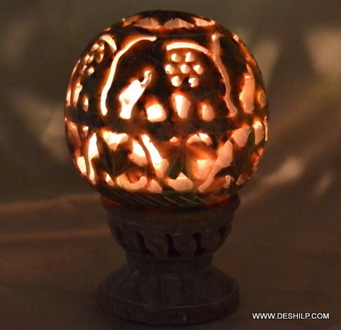 वोटिव होल्डर स्टाइलिश ग्लास अरोमा ऑयल बर्नर