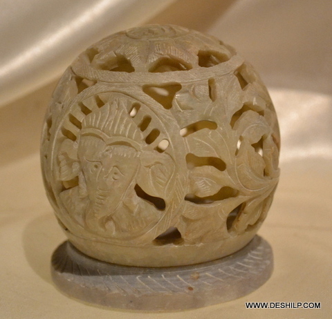 Aurorawave Artisan Mosaic Candle Cup - Material: Glass