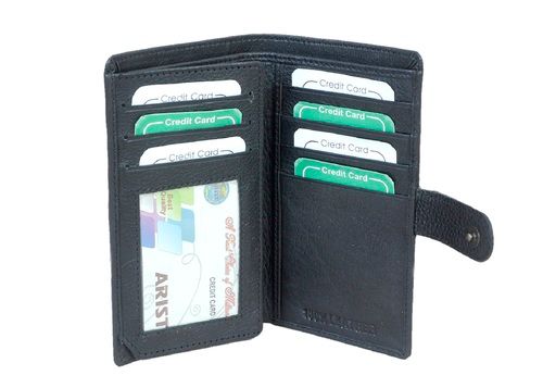 Leather Long Card Holder