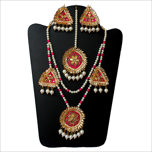 हाथ से बने गोता पट्टी हार सेट