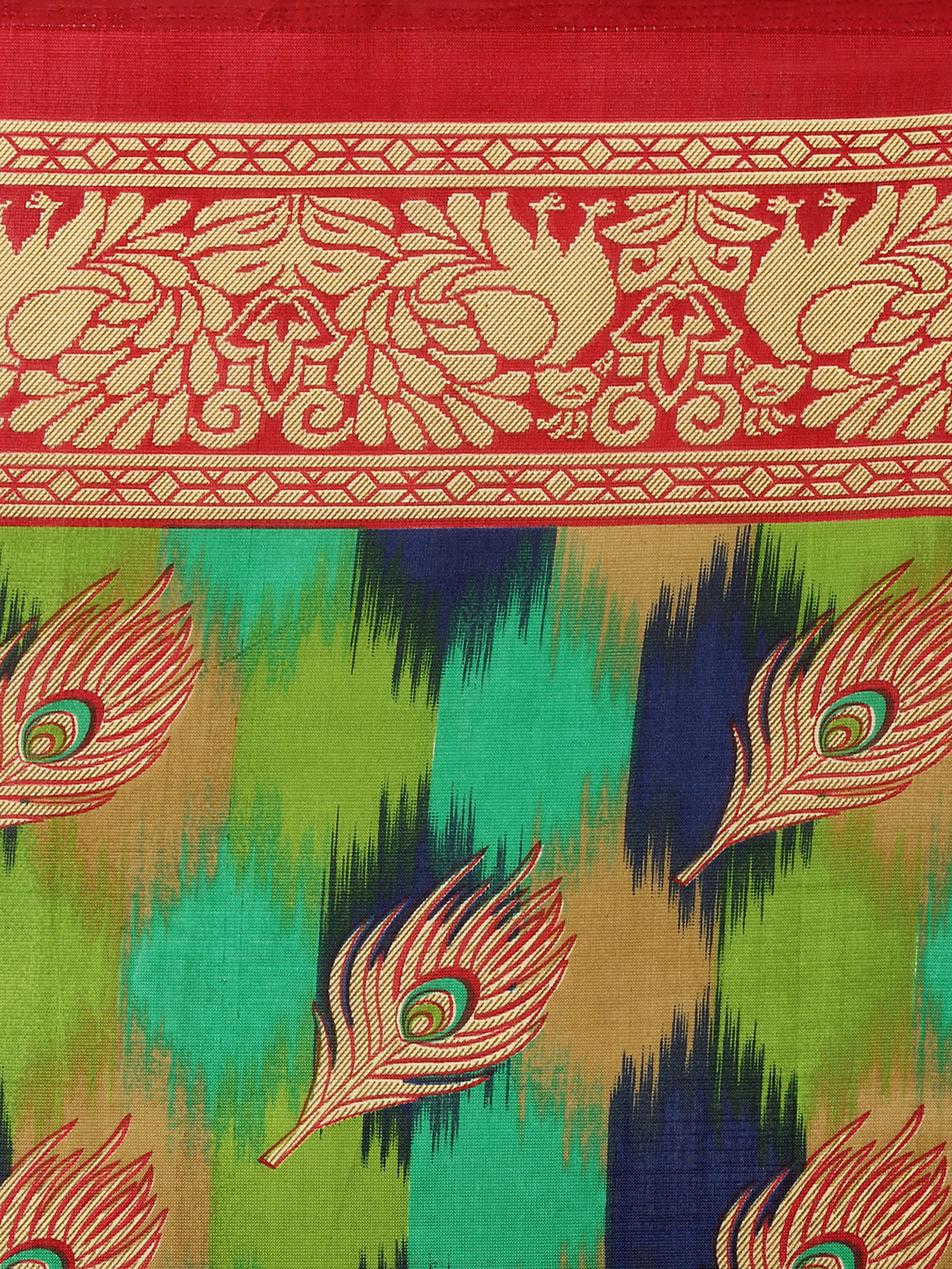 Printed Silk Saree