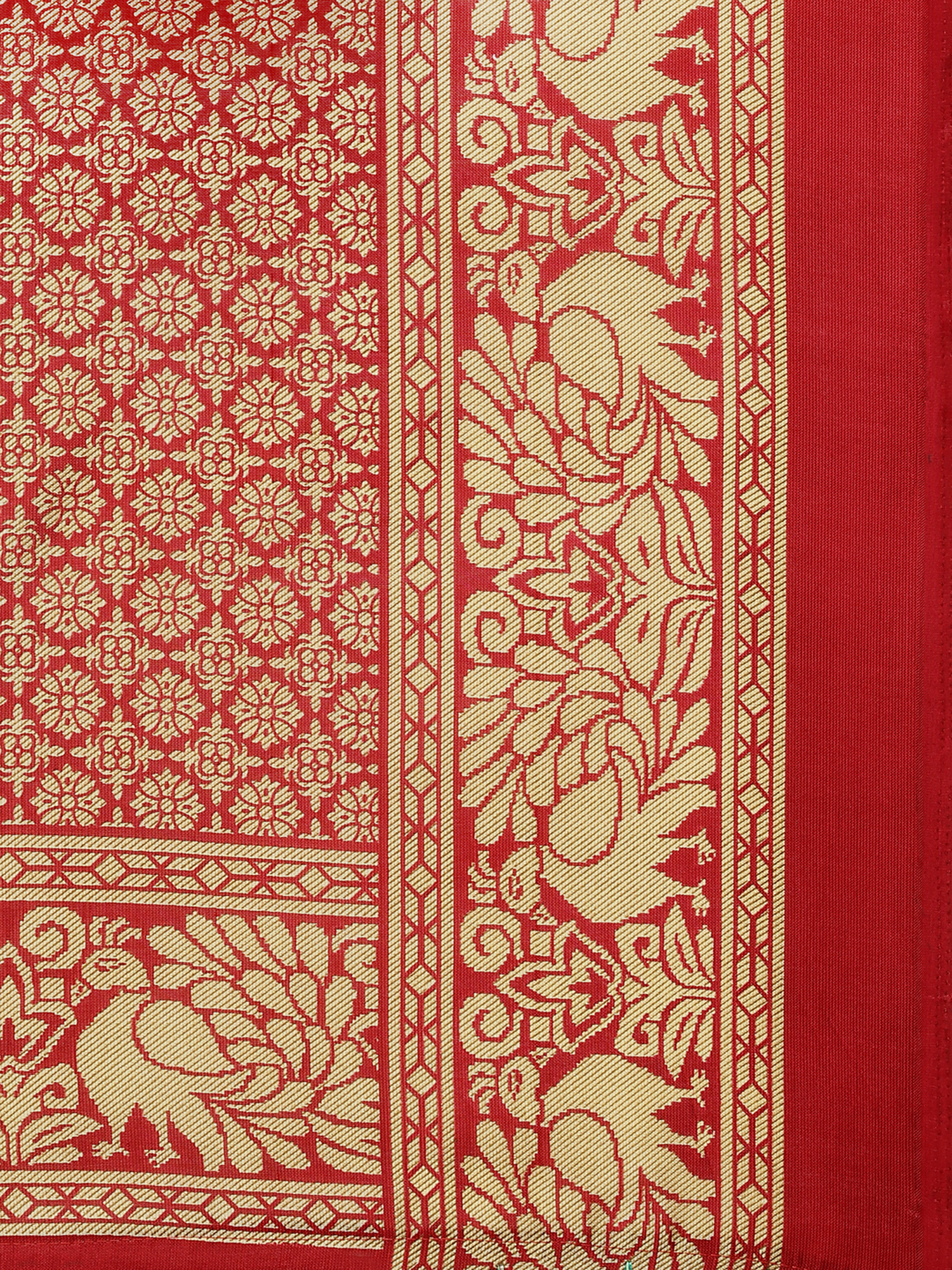 Printed Silk Saree