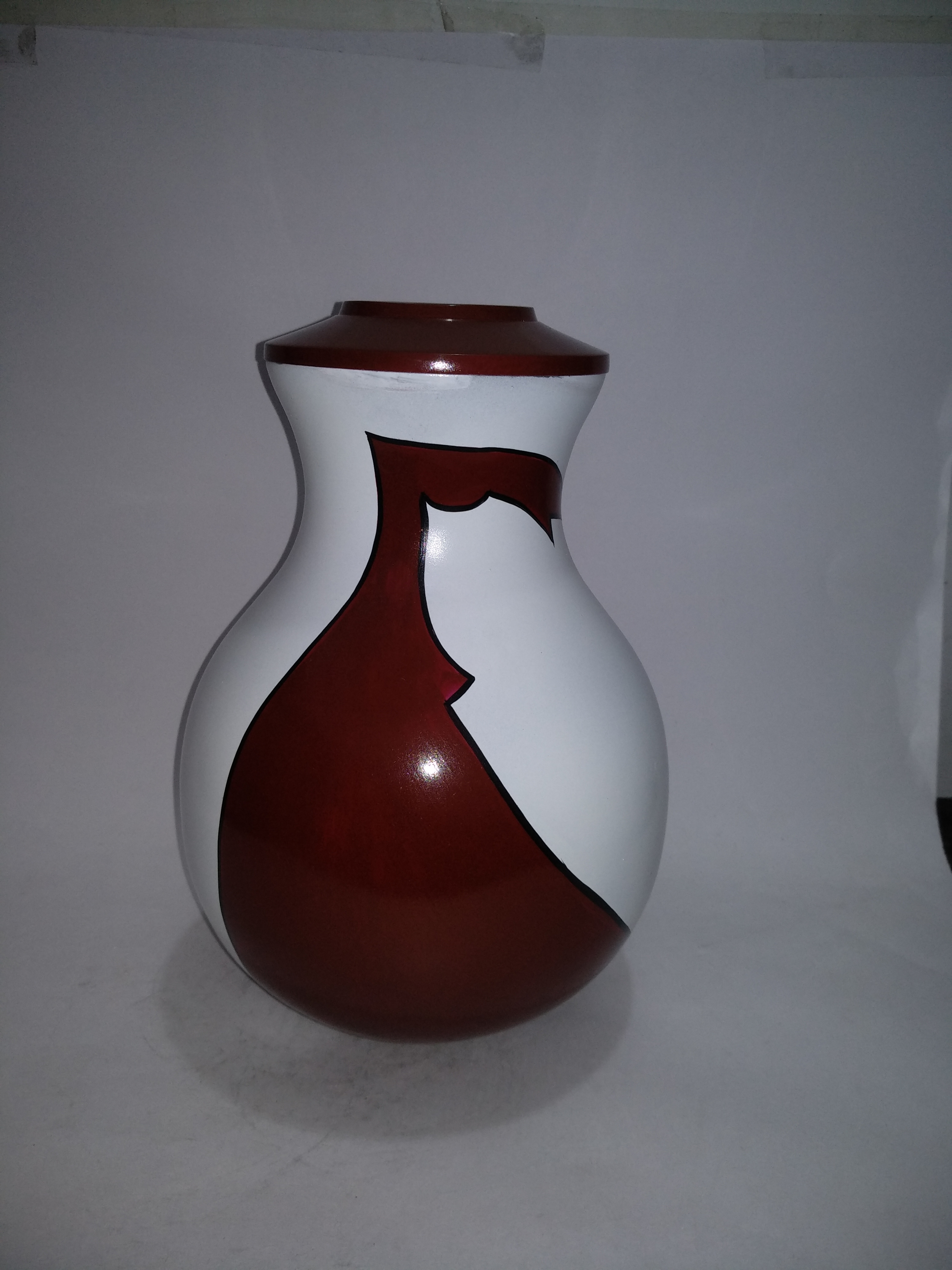 Multi-color Egg Shape Cremation Urn