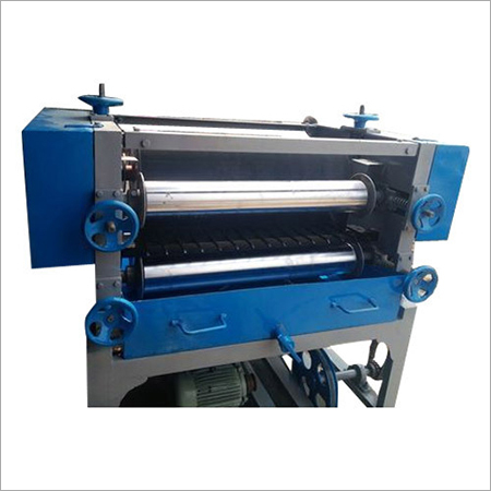 Blue And Black Plywood Glue Spreader Machine