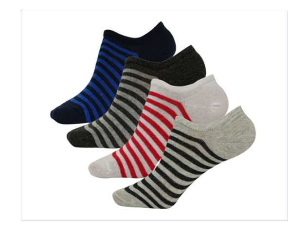 Cotton Loafer Socks - Cotton Lycra, Multi-color, Unisex | Soft Ankle Length Design For Moisture And Odor Control, 5 Pairs Included