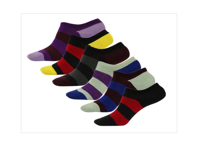 Cotton Loafer Socks - Cotton Lycra, Multi-color, Unisex | Soft Ankle Length Design For Moisture And Odor Control, 5 Pairs Included