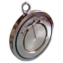 Wafer Check Valve - Stainless Steel, High Pressure, Silver | Optimum Performance, Low Maintenance, Suitable For Water, Fuel, Gas, Air