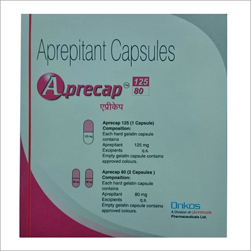 Aprepitant Capsules - 125mg Strength | Prevents Nausea and Vomiting, Suitable for All, 3 Pieces per Strip