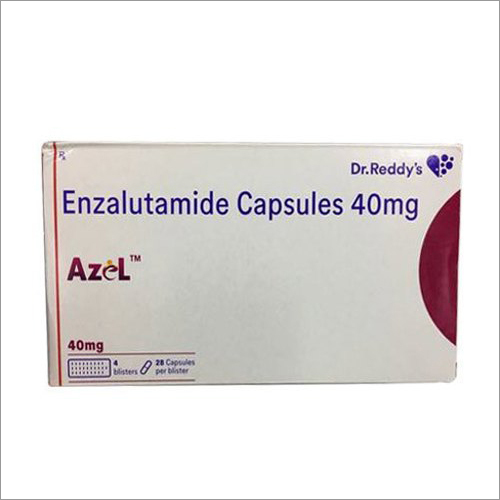 Enzalutamide Capsules - 40 Mg, 112 Pieces | Anti-Androgens for Prostate Cancer Treatment, Suitable for Adults, Store in Cool and Dry Place