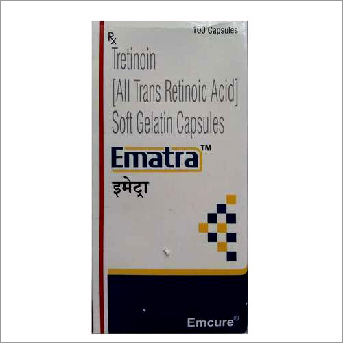 Tretinoin All Trans Retinoic Acid Soft Gelatin Capsules General Medicines