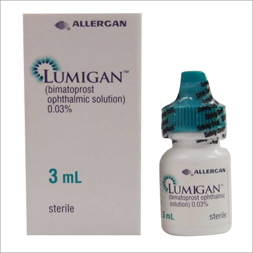 Bimatoprost Ophthalmic Solution Eye Drops - 0.03% Liquid , Enhance Eyelash Length, Thickness & Darkness, Treats Intraocular Hypertension & Open-Angle Glaucoma