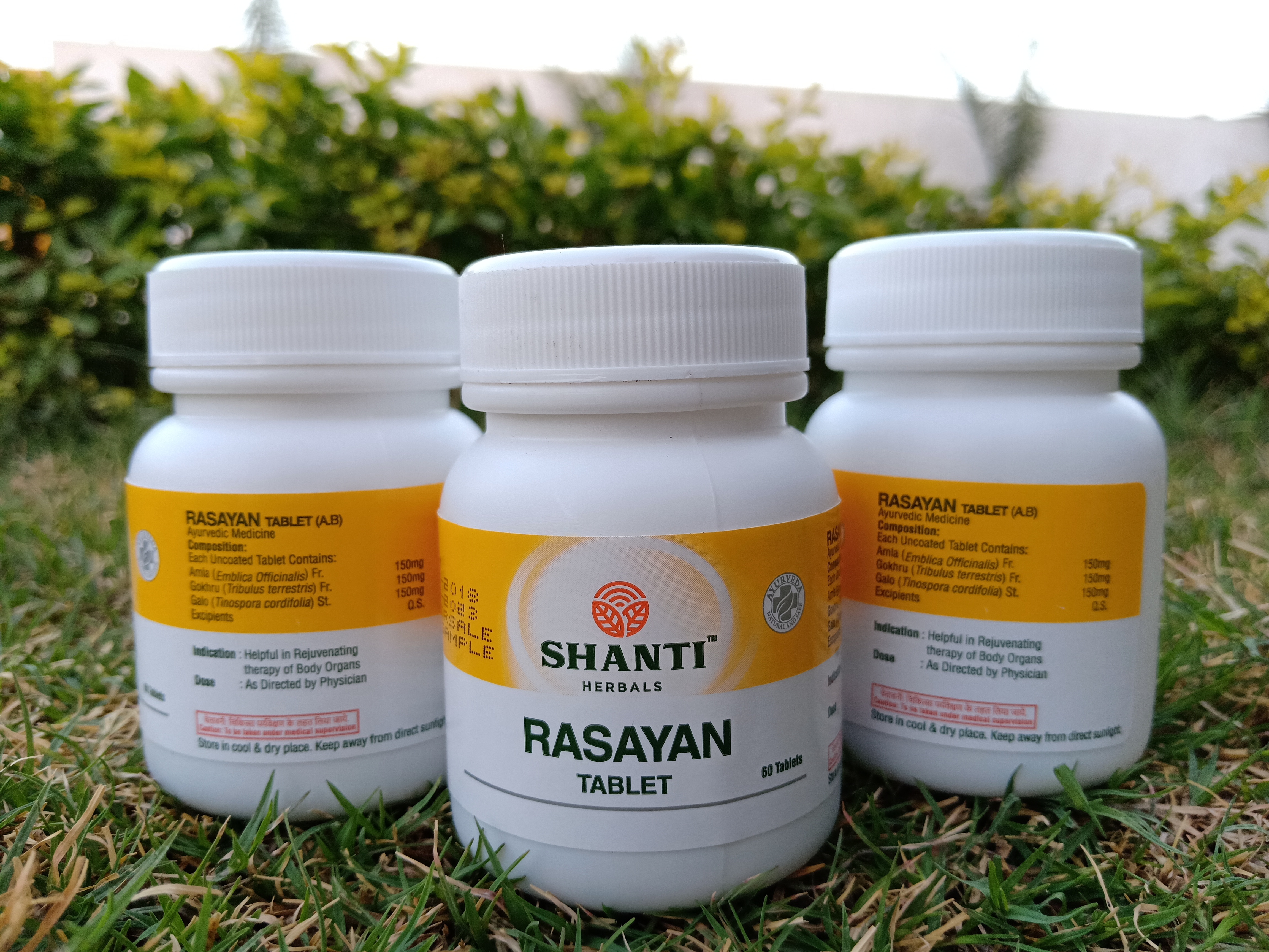 Herbal Rasayan Tablet Ingredients: Herbs