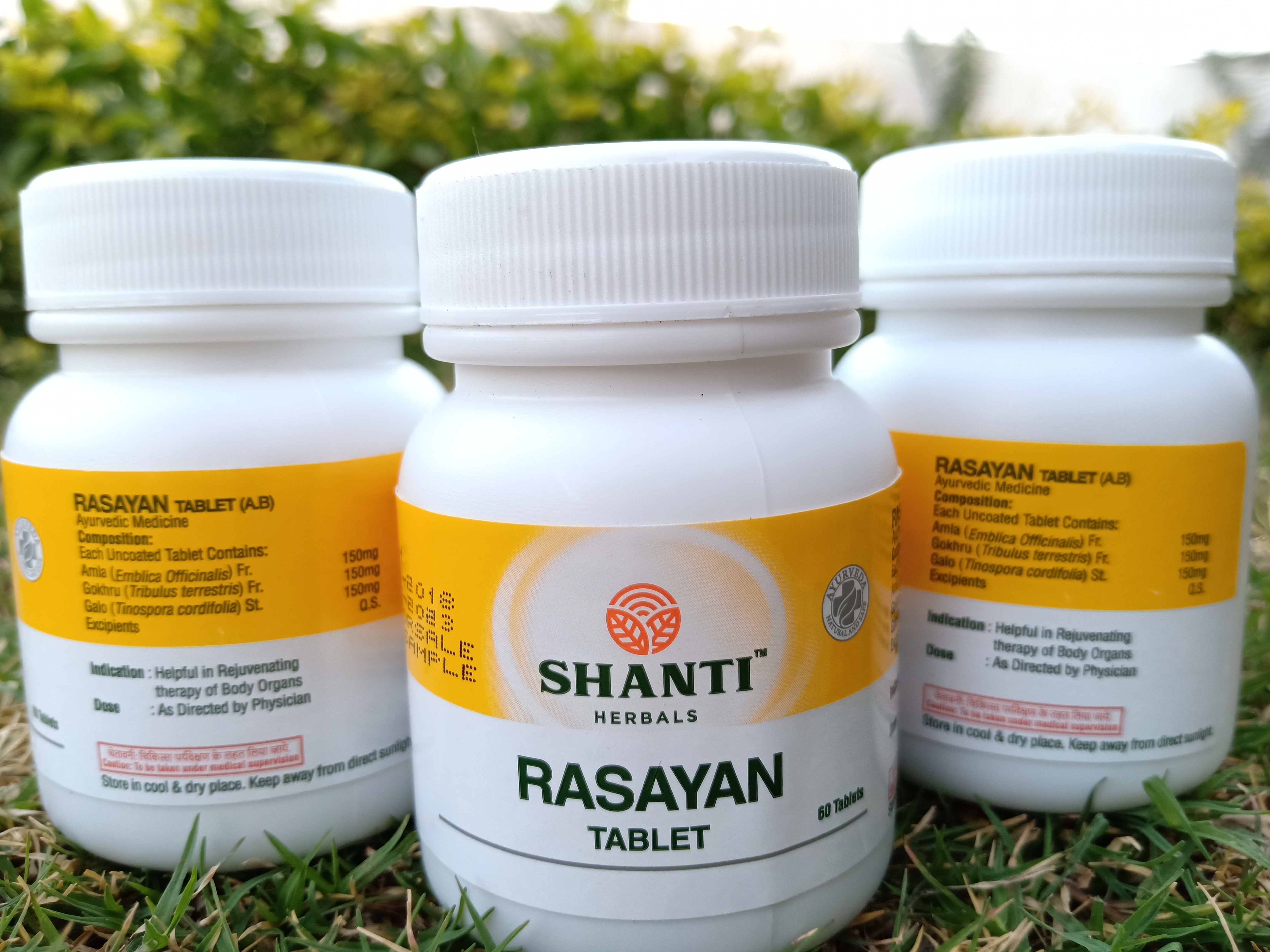 Herbal Rasayan Tablet Ingredients: Herbs