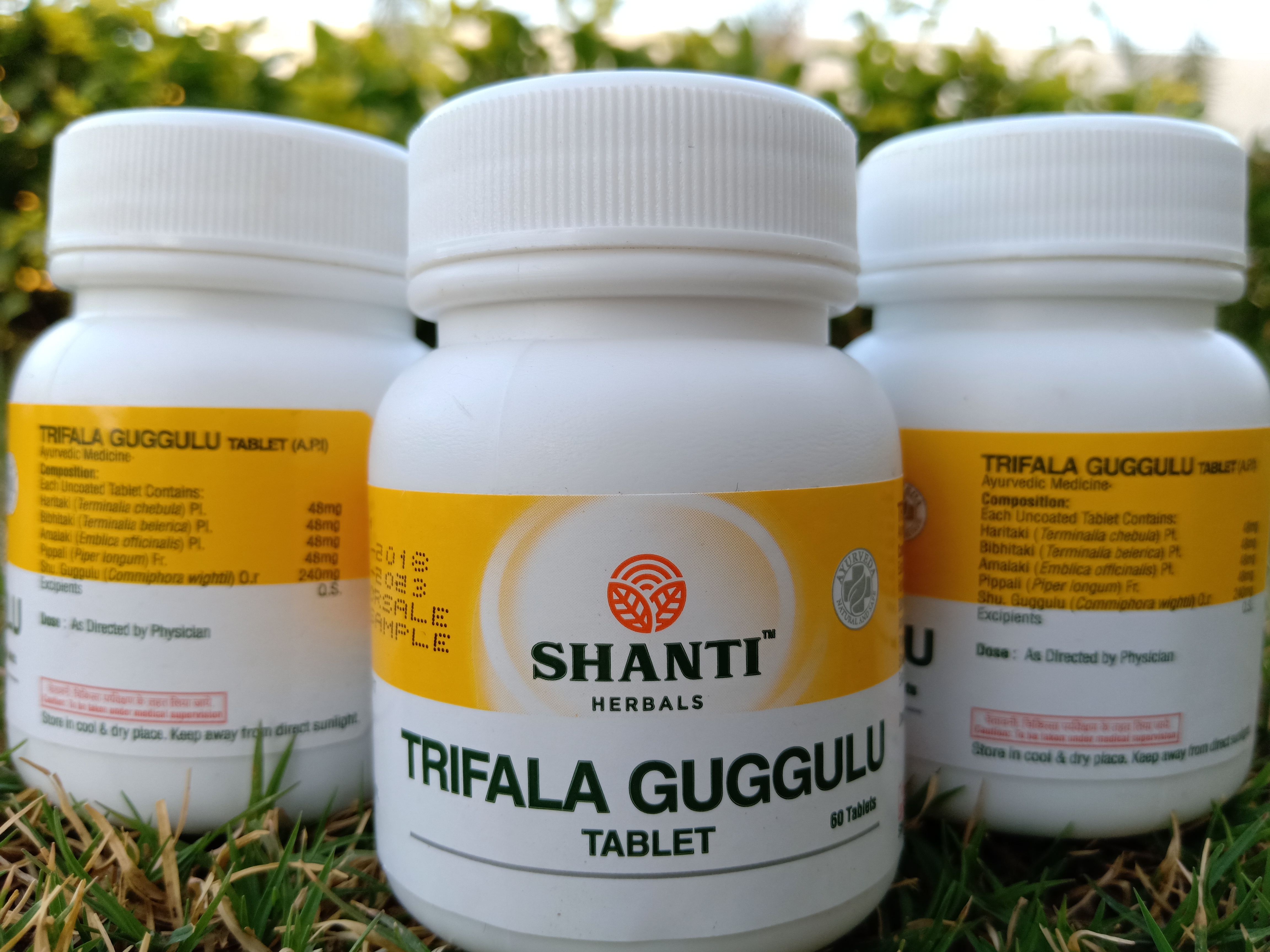 Triphala Guggulu Tablet Age Group: For Adults