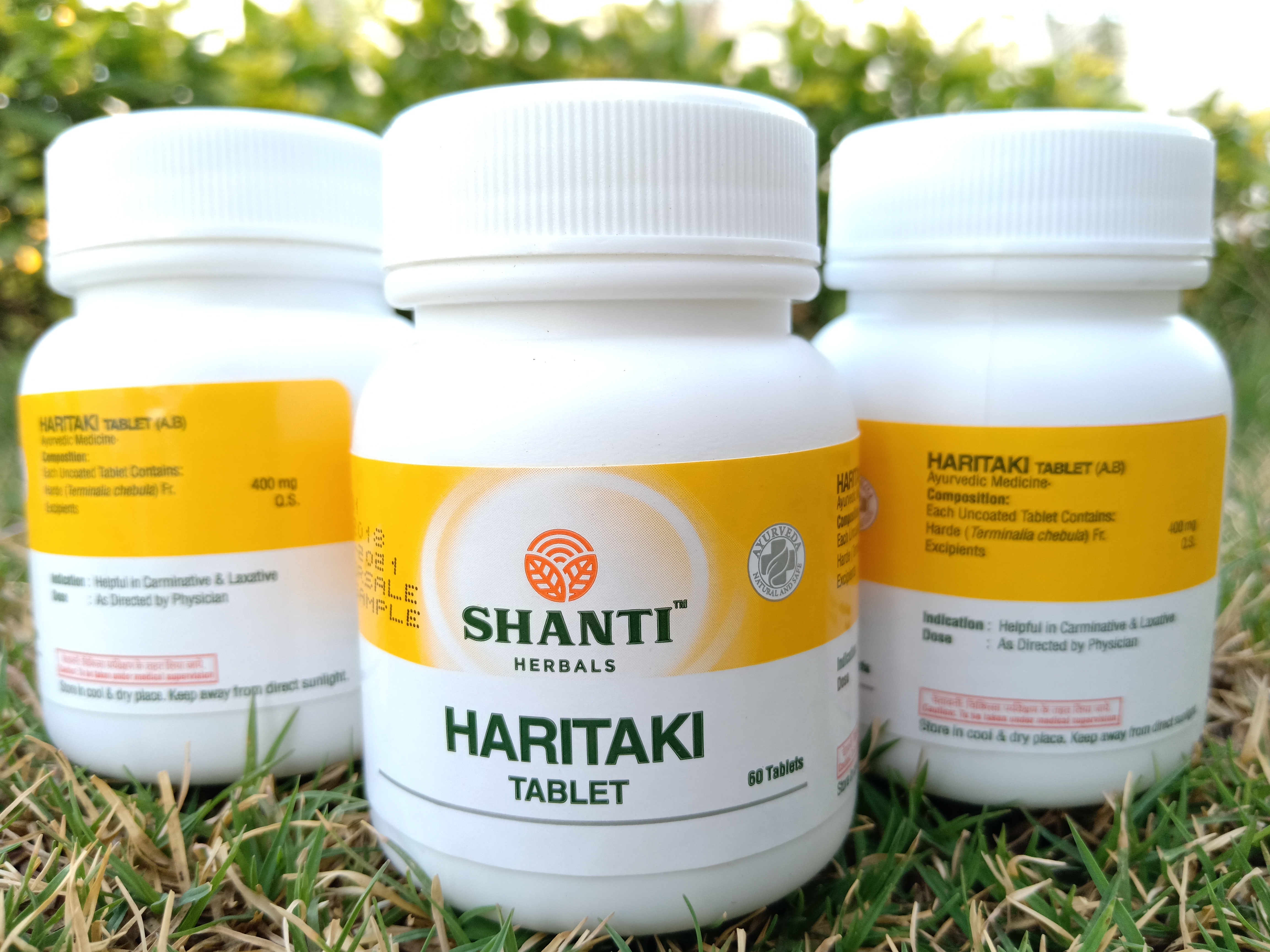 Haritaki Tablets Age Group: For Adults