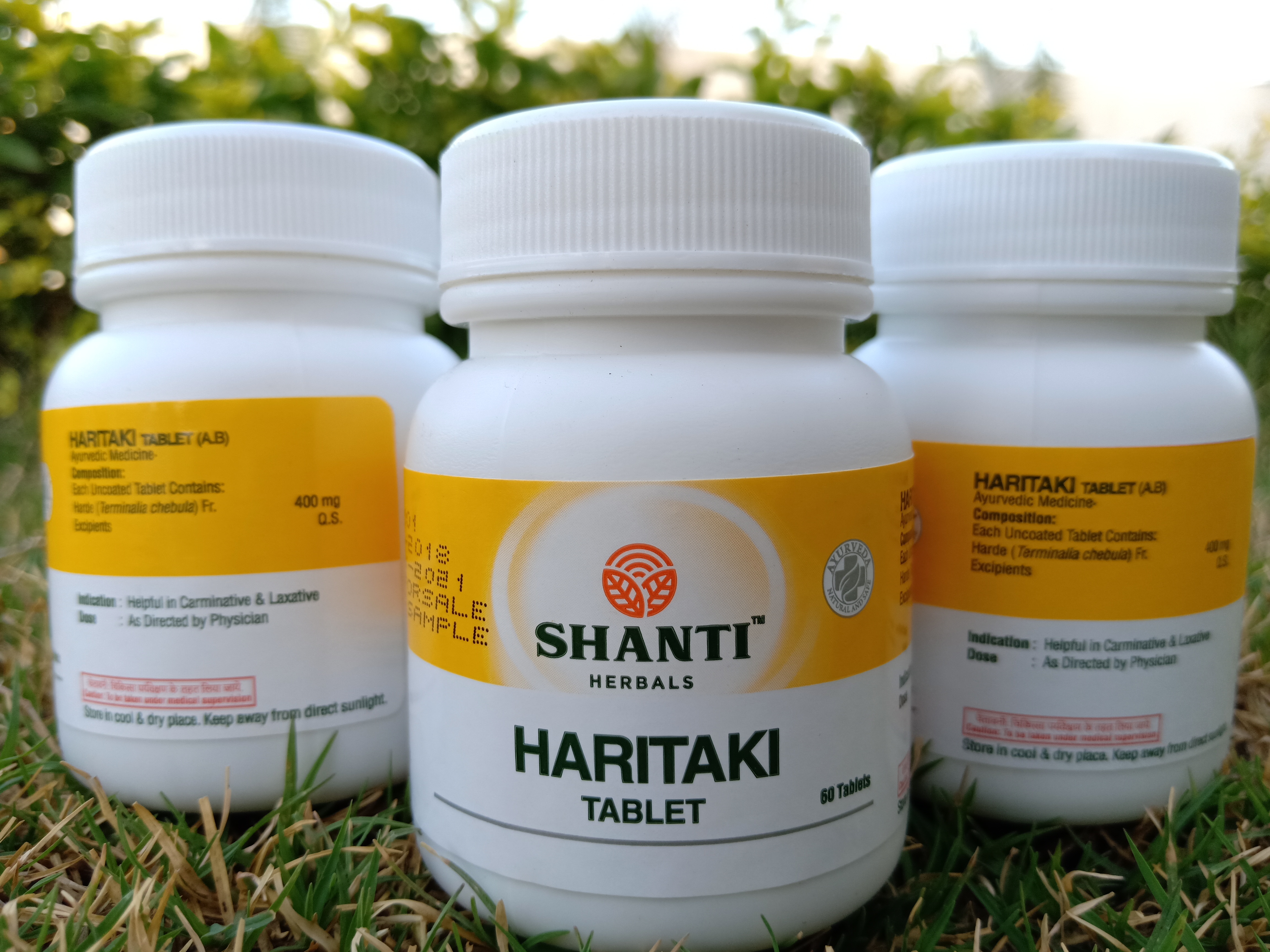 Haritaki Tablets Age Group: For Adults