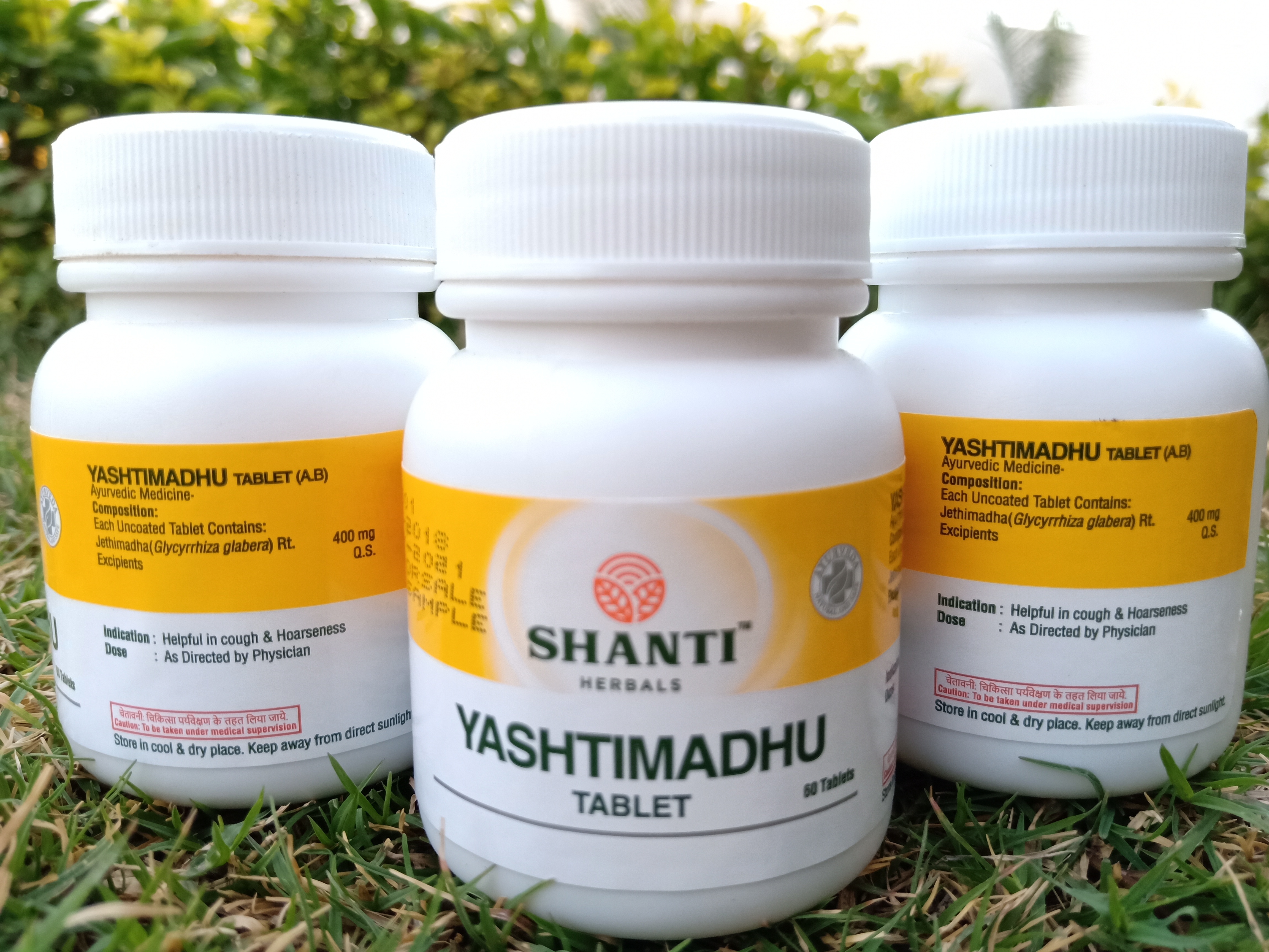 Yashtimadhu Tablet Age Group: For Adults
