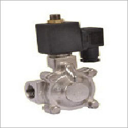Diaphragm Type Solenoid Valve - Alloy Material, Black and Silver Color | Ideal for Automobile Applications with Blacking Surface Finish