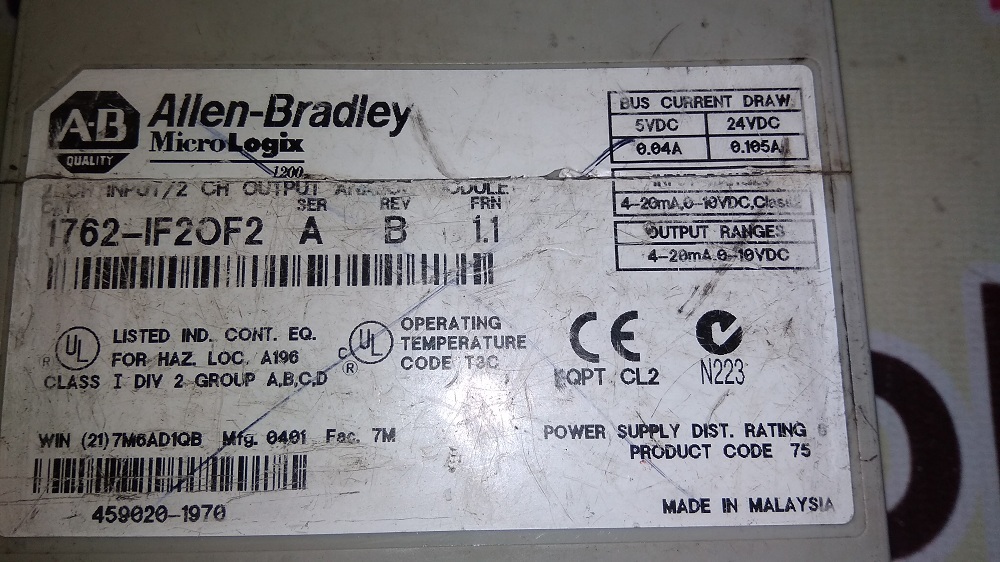 Allen Bradley Module