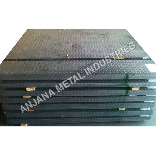 Checkered Steel Plate - Mild Steel IS 2062, 1000 mm to 6000 mm x 1000 mm to 1500 mm, 3mm to 6 mm Thickness, Jindal or Sail Brand