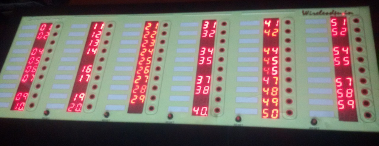 Waiter Digital Call Bell System - Frequency Range (Hz): 50 Hertz (Hz)