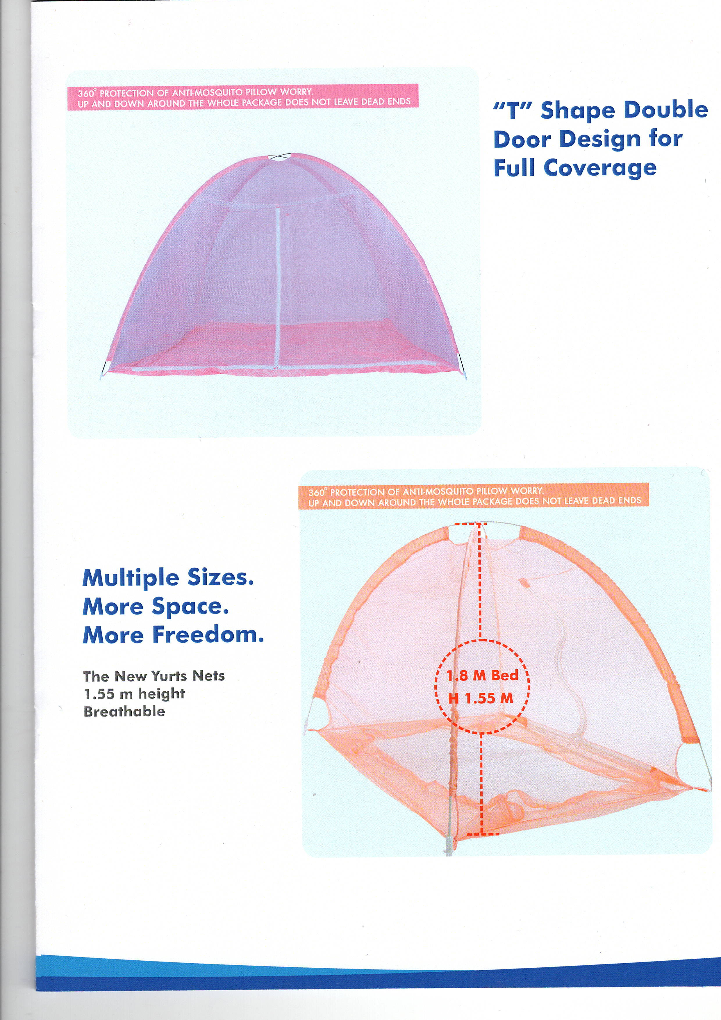 Foldable Polyester Mosquito Tent