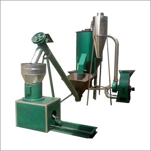Poultry Mesh Feed Plant - Stainless Steel, 440 Voltage, Green | Fully Automatic Feed Production System