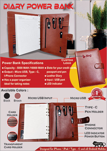 Diary Power Bank New