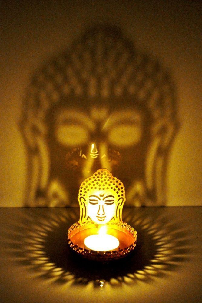 Metal Tea Candle Holder