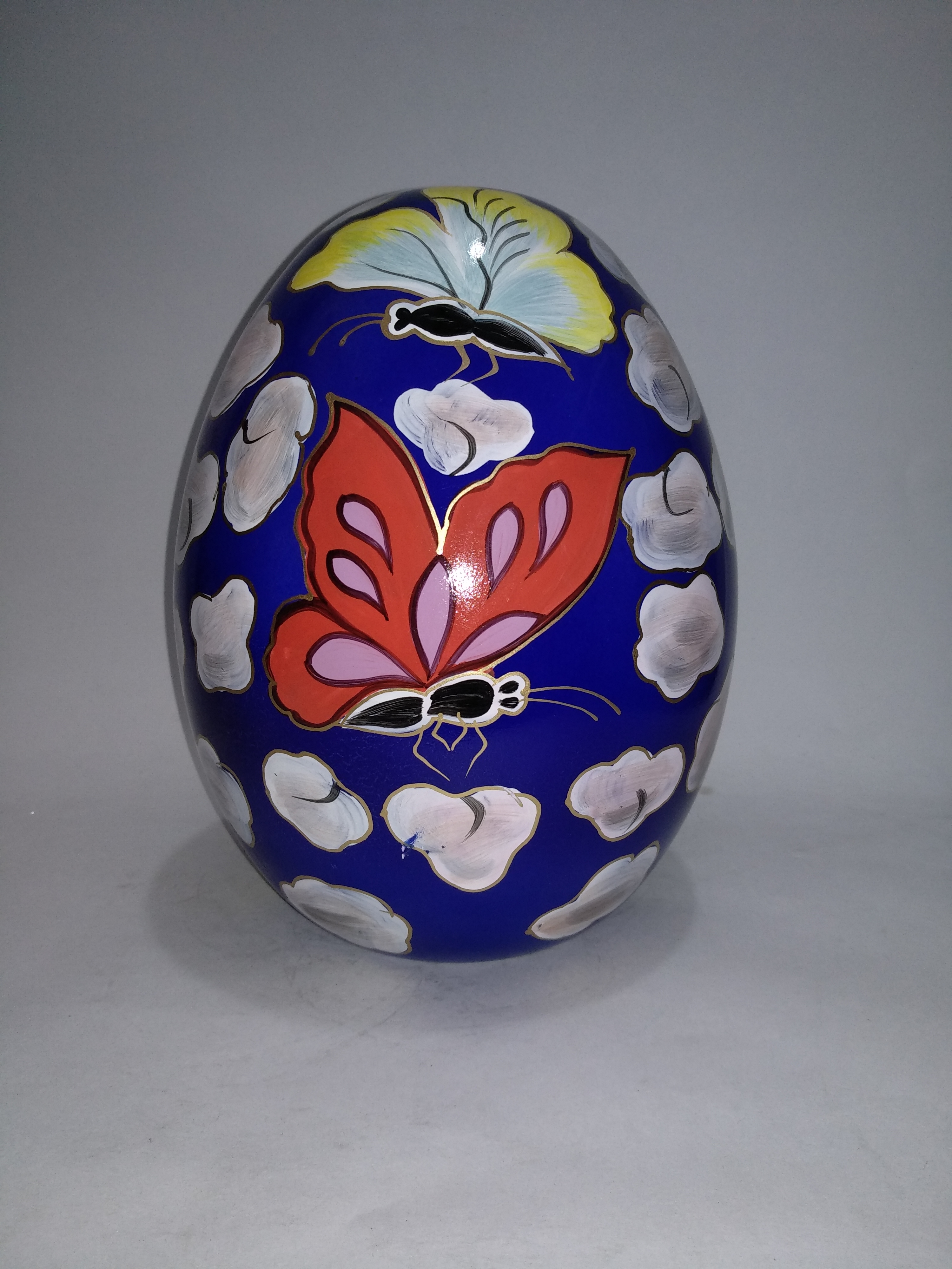 Gold Blue Night Holding You Cremation Urn