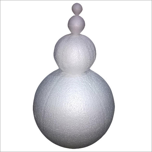 Thermocol Ball - Expanded Polystyrene, Varied Sizes , Smooth Texture, High Thermal Insulation, Eco-Friendly and Odorless Features
