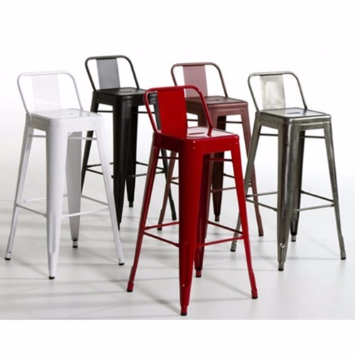 Machine Made Iron Cafe Bar Chair