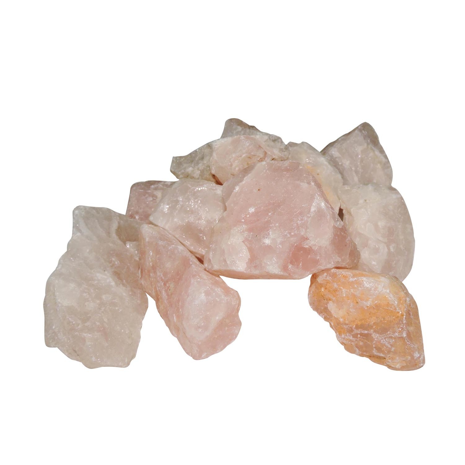 Crystal Satyamani Natural Rose Quartz Rough Stone Specimen