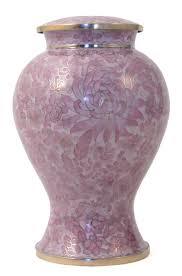 Blue Butterfly Cloissone Metal Cremation Urn