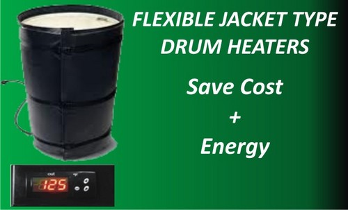 लचीला जैकेट प्रकार ड्रम हीटर