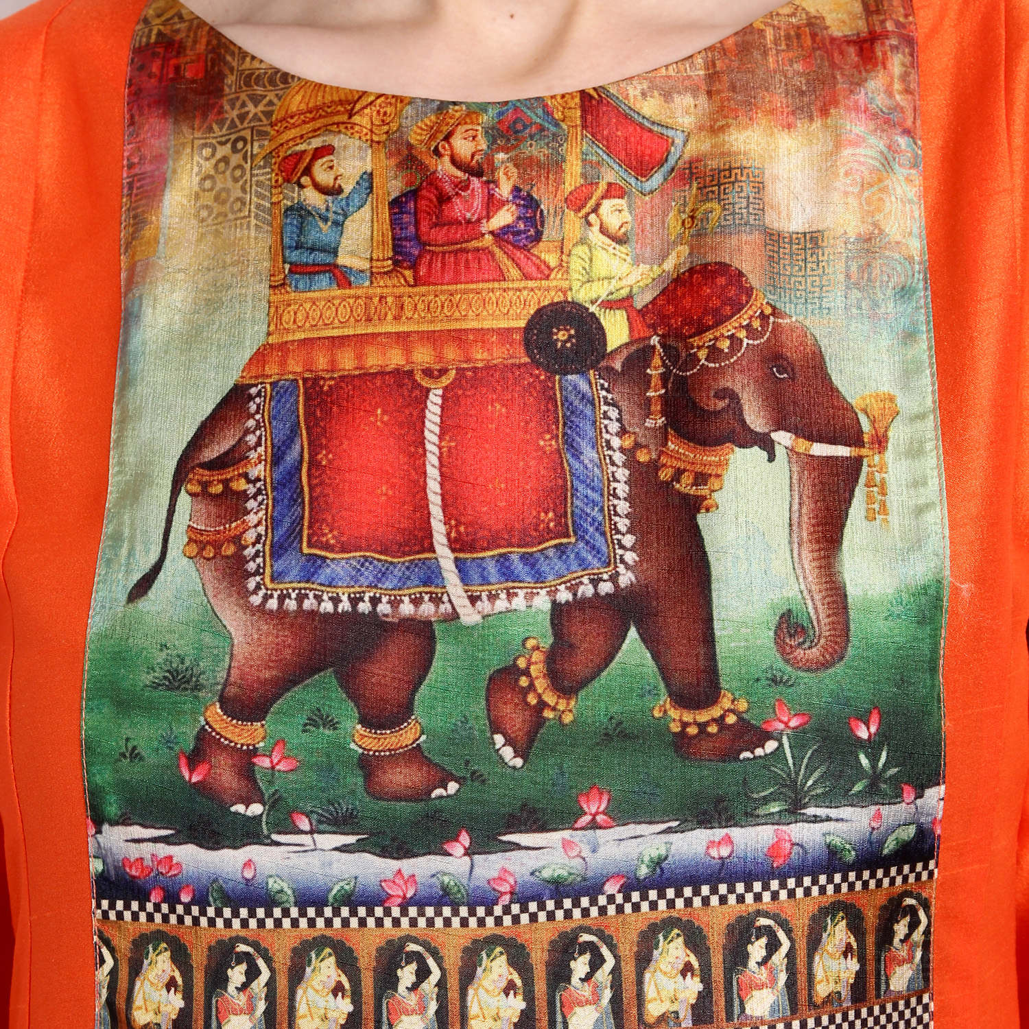 Digital Print Anarkali Kurti