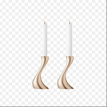 Silver & Gold Candle Holders - Material: Metal